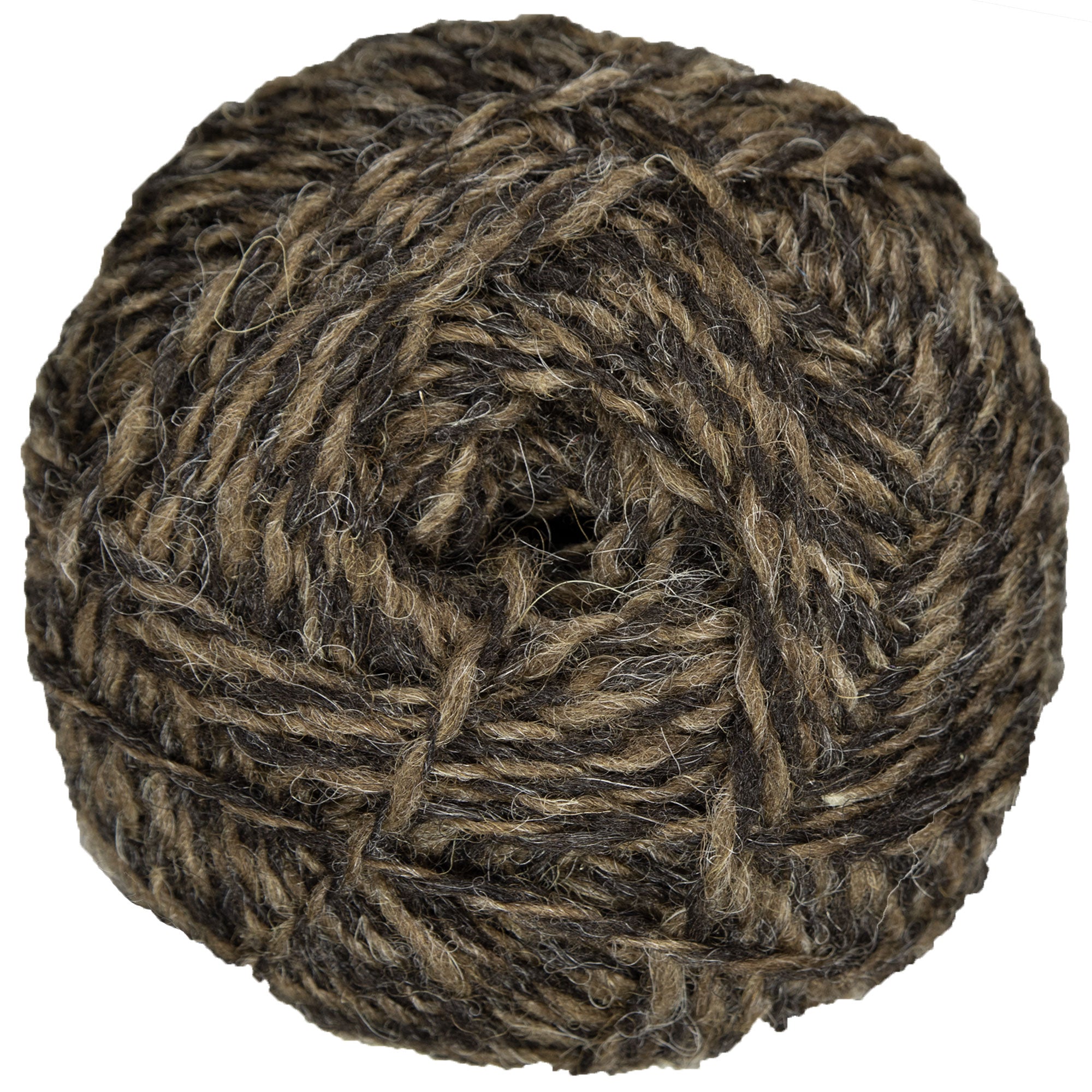 Jamieson's of Shetland Spindrift Yarn - 117 Moorit/Black - Zoom Image