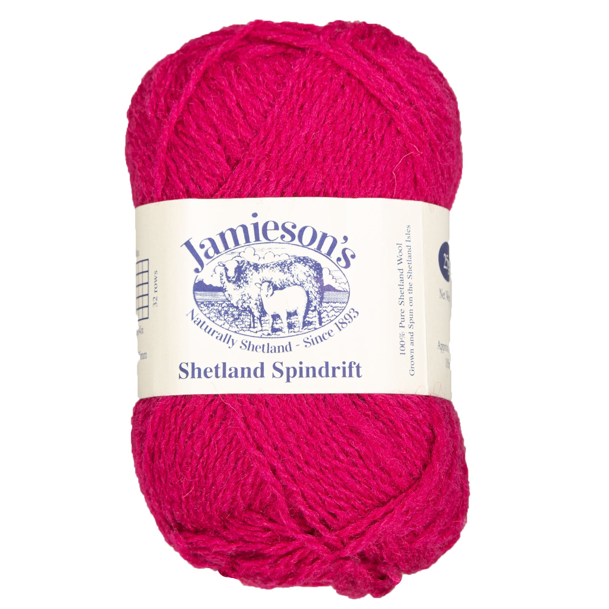Jamieson's of Shetland Spindrift Yarn - 585 Plum - Zoom Image
