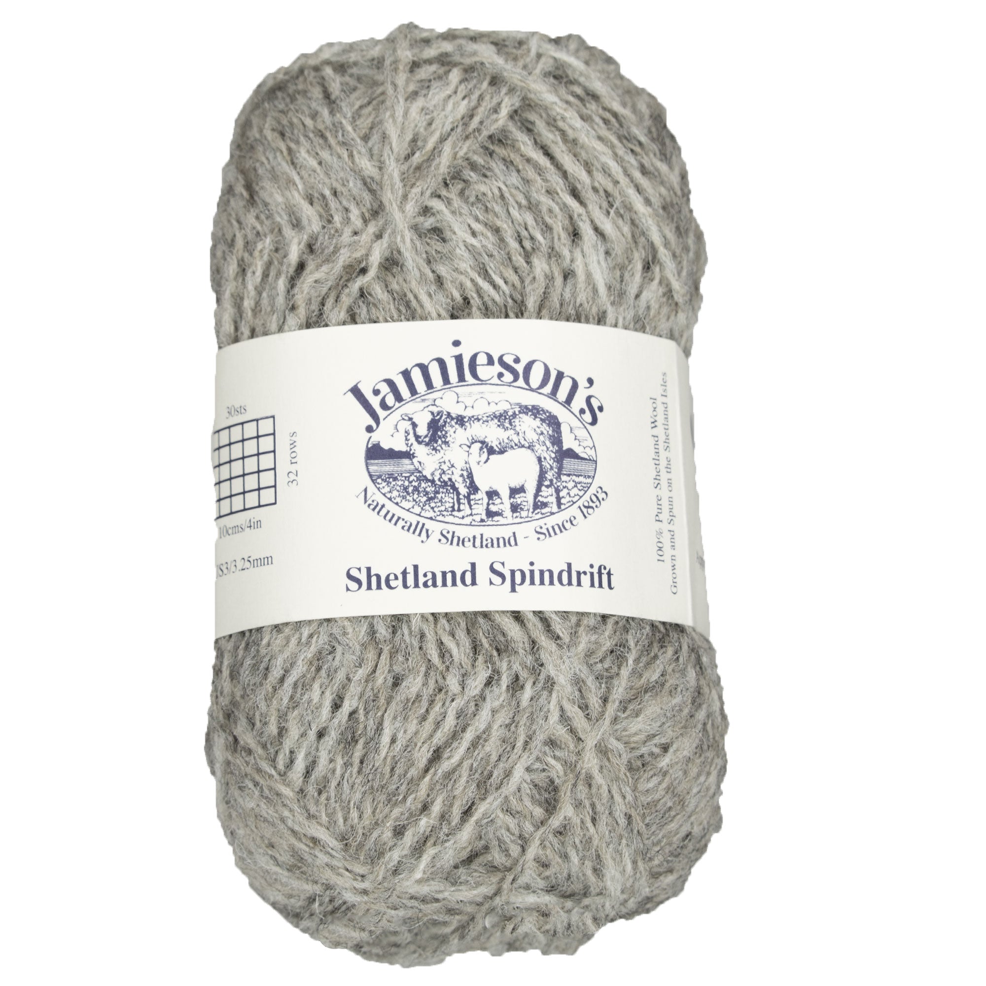 Jamieson's of Shetland Spindrift Yarn - 119 Sholmit/Mooskit (Backordered) - Zoom Image