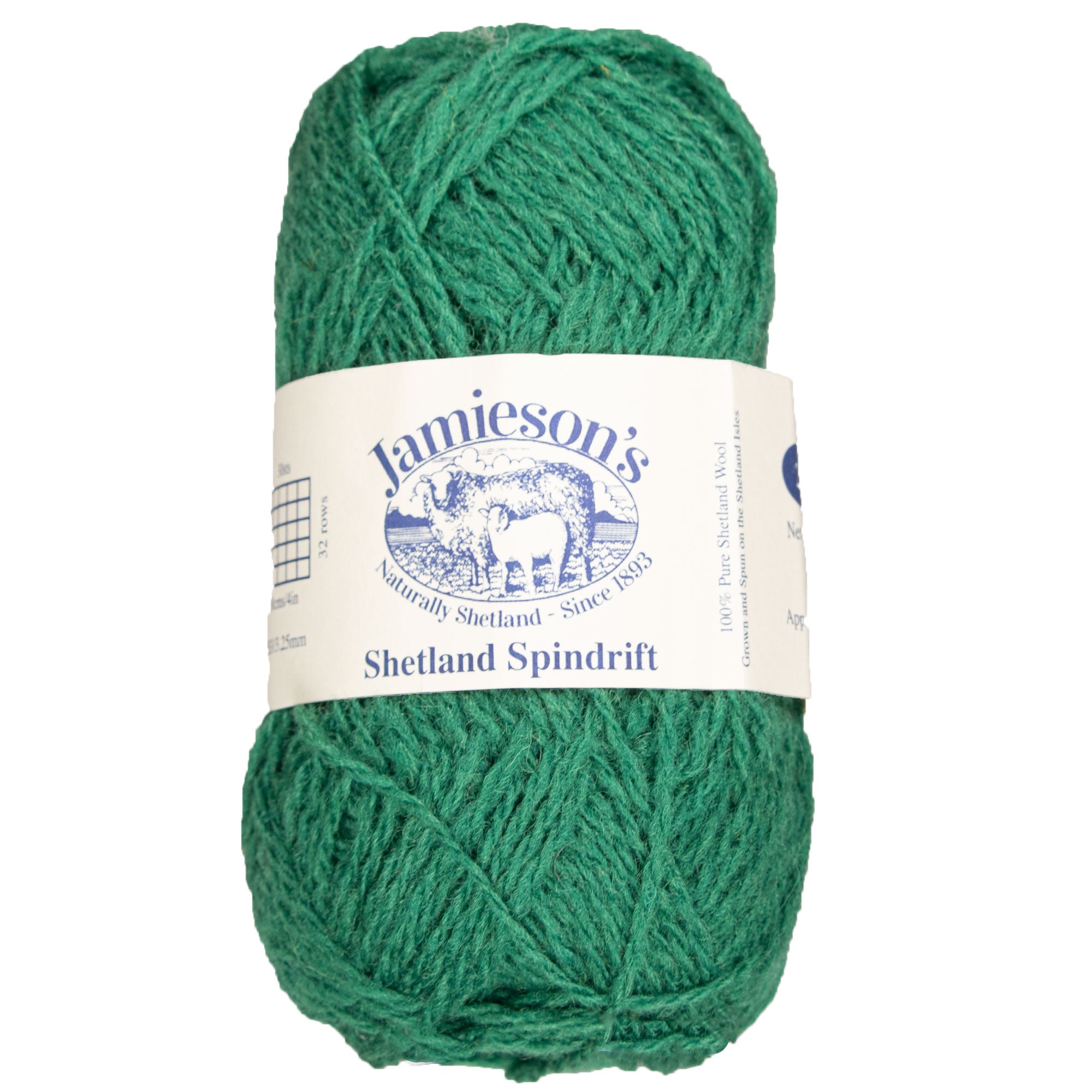 Jamieson's of Shetland Spindrift Yarn - 805 Spruce - Zoom Image