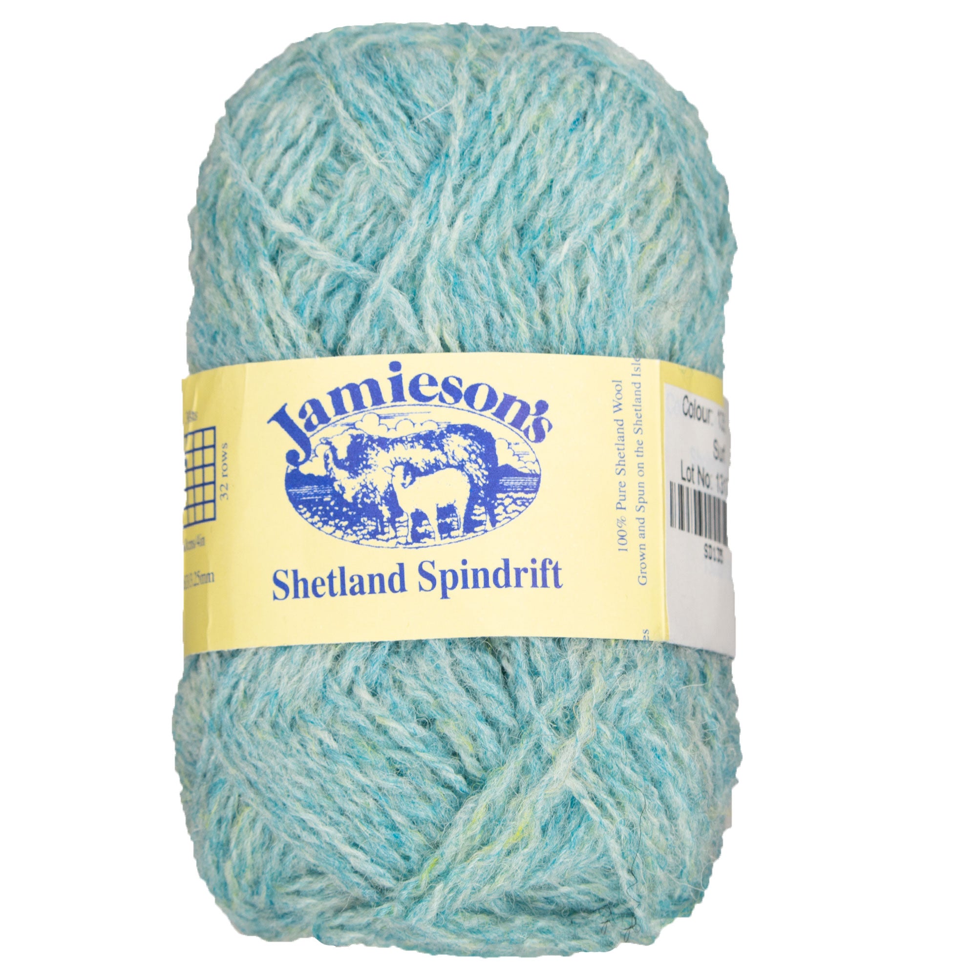 Jamieson's of Shetland Spindrift Yarn - 135S Surf - Zoom Image