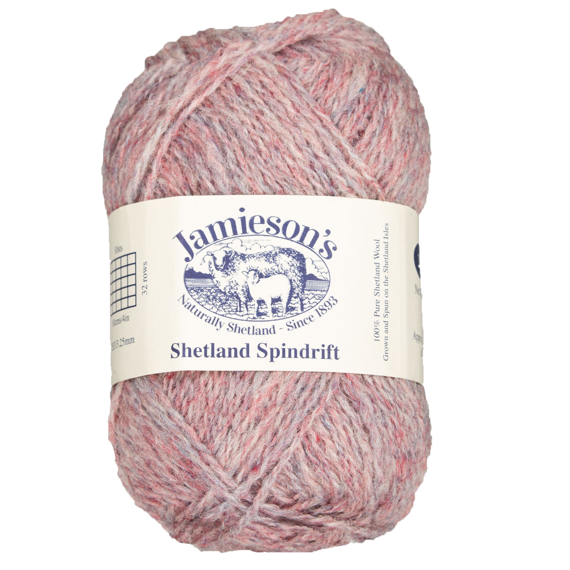 Jamieson's of Shetland Spindrift Yarn - 153 Wild Violet - Zoom Image
