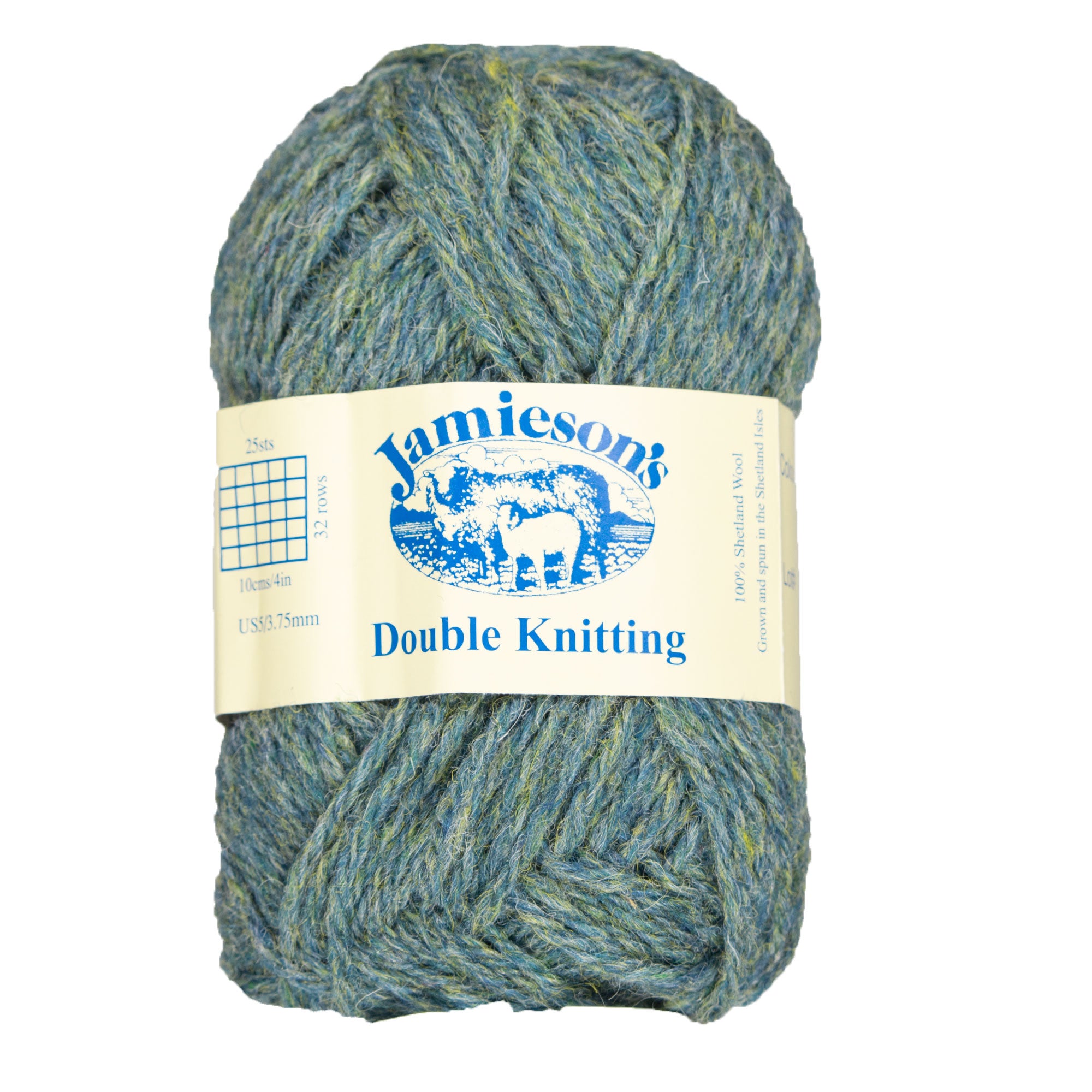 Jamieson's of Shetland Double Knitting Yarn - 232 Blue Lovat - Zoom Image