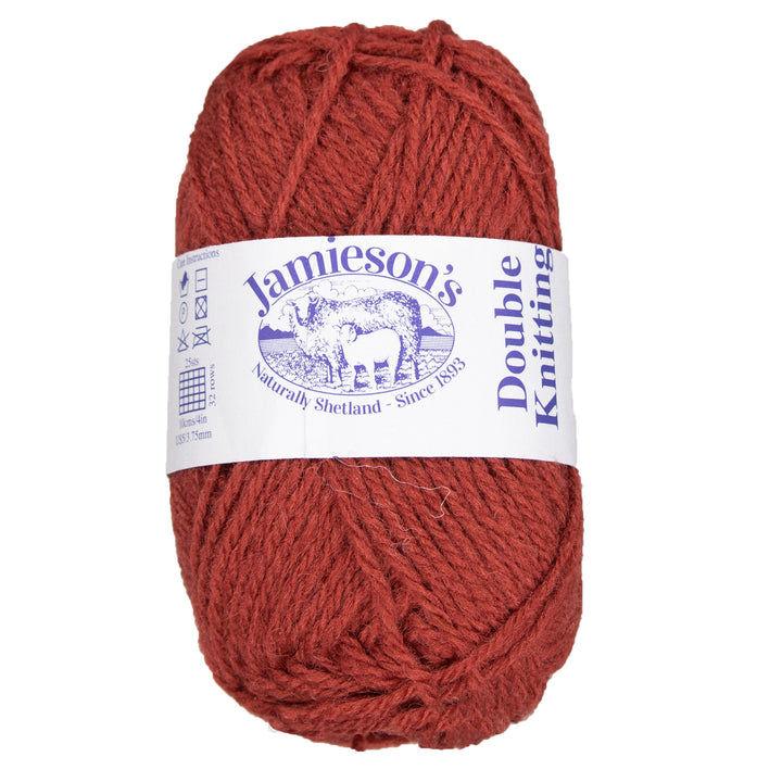 Jamieson's of Shetland Double Knitting Yarn - 577 Chestnut - Zoom Image