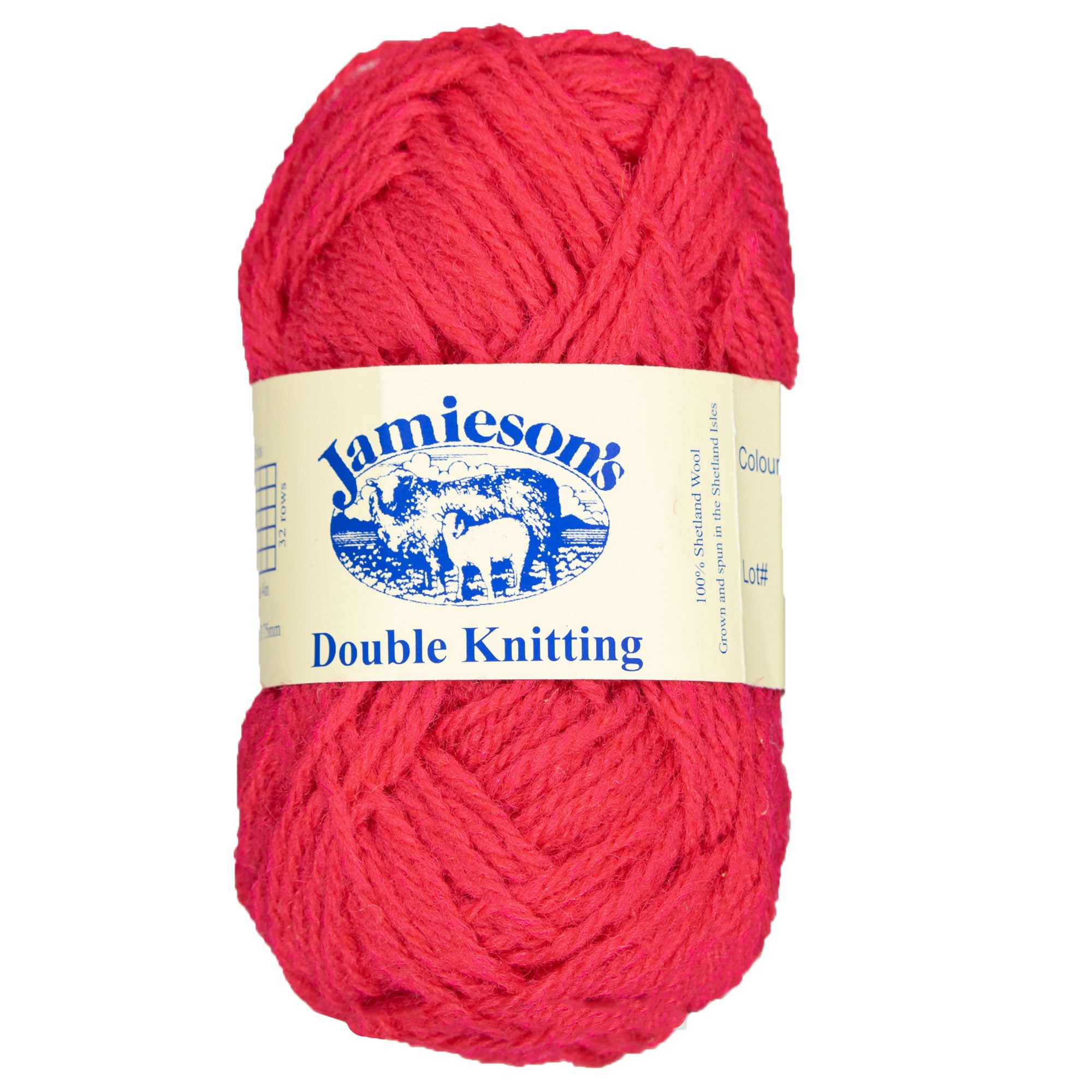 Jamieson's of Shetland Double Knitting Yarn - 530 Fuchsia - Zoom Image
