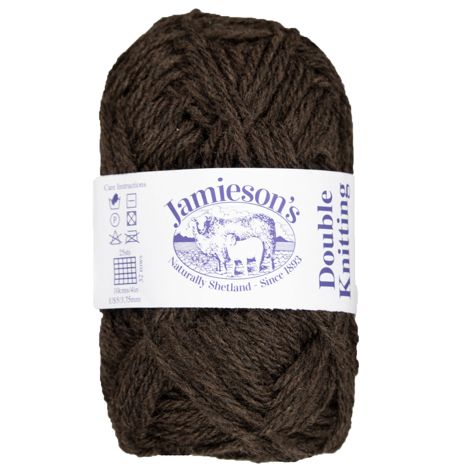 Jamieson's of Shetland Double Knitting Yarn - 868 Leather - Zoom Image