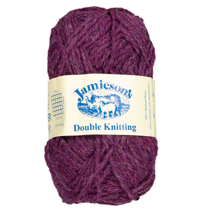 Jamieson's of Shetland Double Knitting Yarn - 1260 Raspberry - Zoom Image