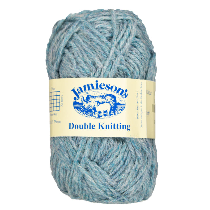 Jamieson's of Shetland Double Knitting Yarn - 130 Sky - Zoom Image