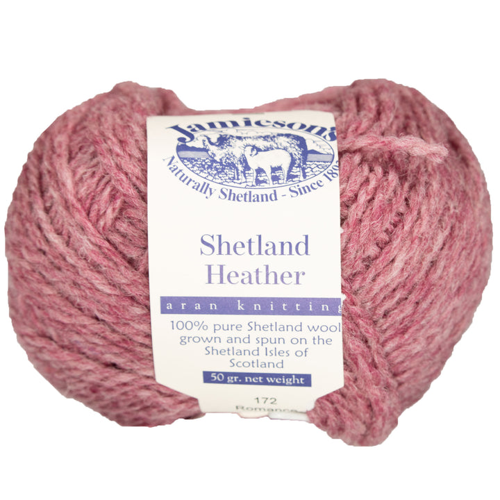Jamieson's of Shetland Heather Aran Yarn - 172 Romance - Zoom Image