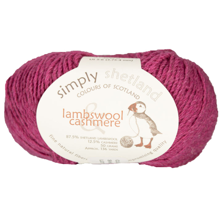 Simply Shetland Lambswool & Cashmere Yarn - 45 Clio - Zoom Image