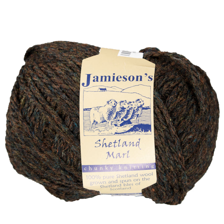 Jamieson's of Shetland Marl Chunky Yarn - 888 Broch - Zoom Image