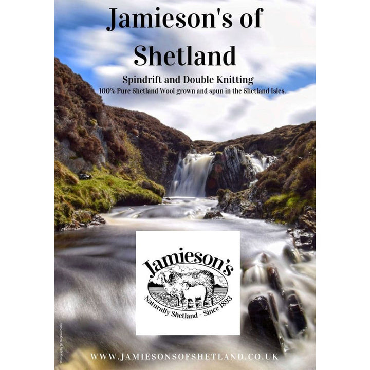 Jamieson's of Shetland Color Cards - Spindrift and Double Knitting - Zoom Image