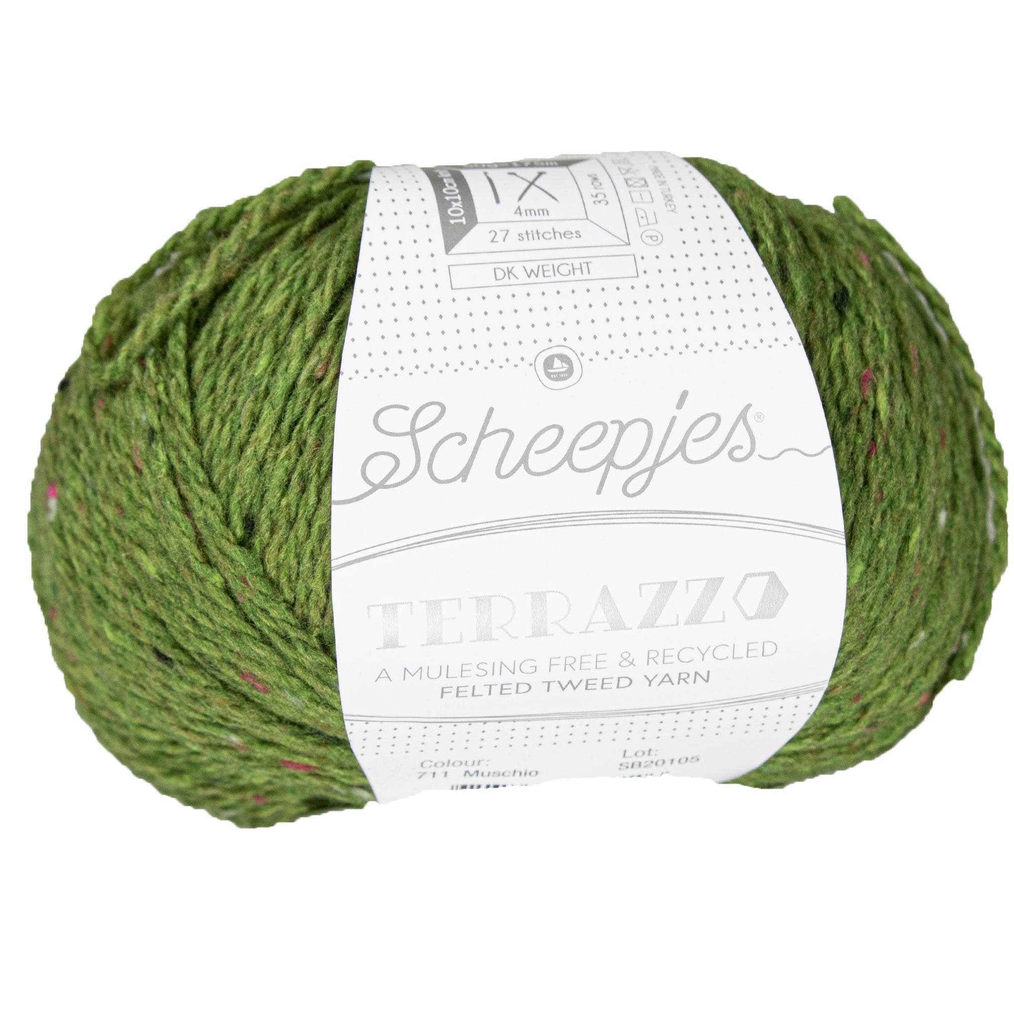 Scheepjes Terrazzo Yarn - 711 Muschio - Zoom Image