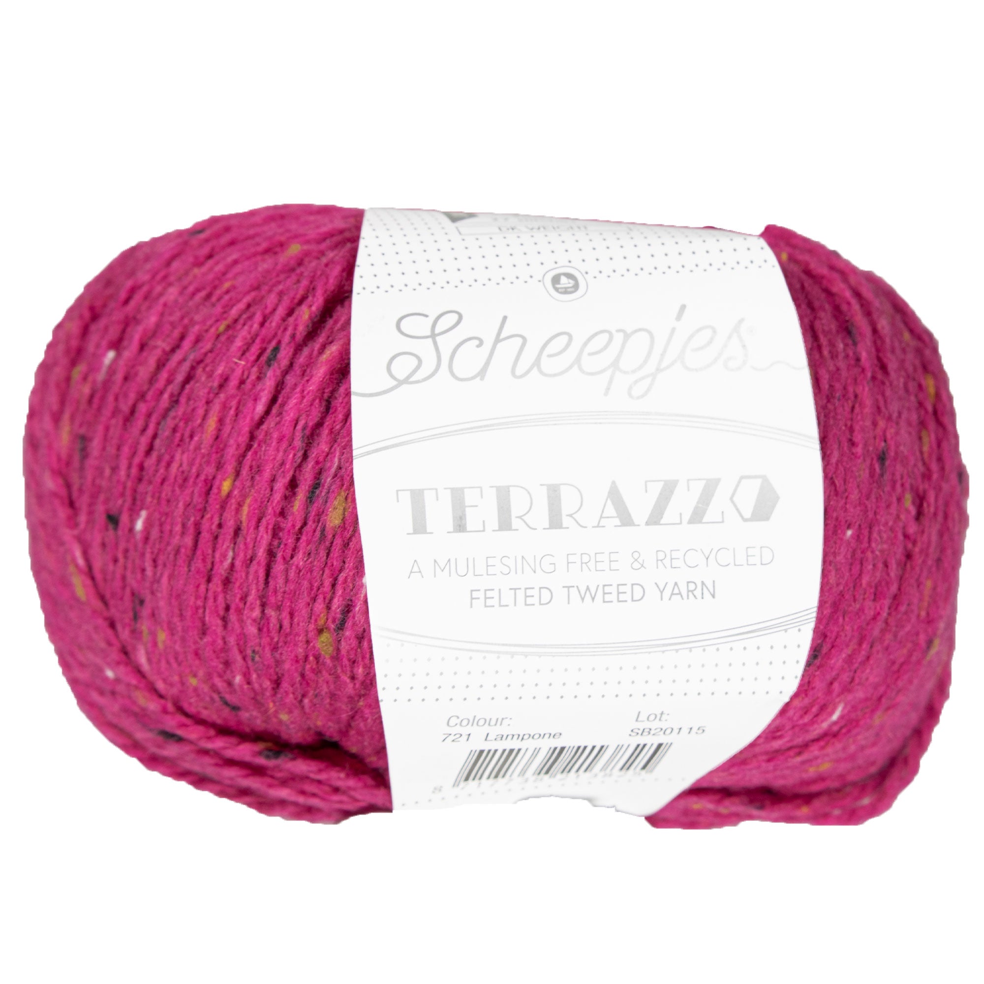 Scheepjes Terrazzo Yarn - 721 Lampone - Zoom Image