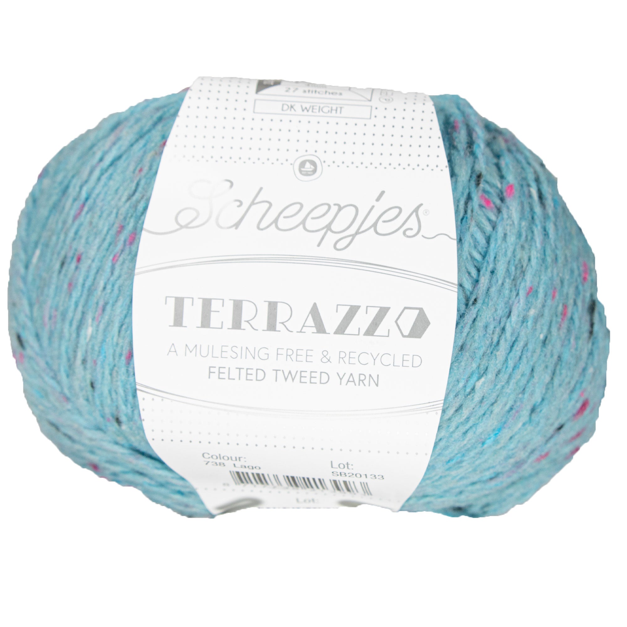 Scheepjes Terrazzo Yarn - 738 Lago - Zoom Image