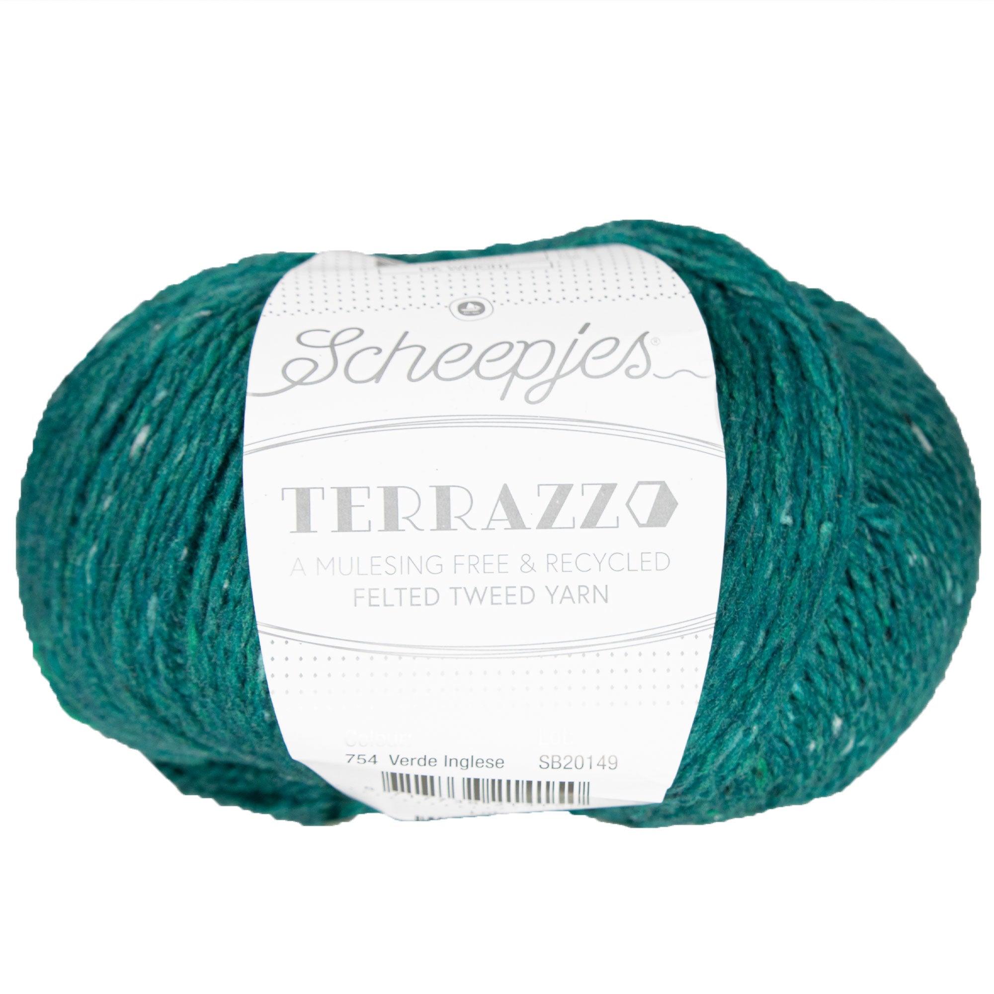 Scheepjes Terrazzo Yarn - 754 Verde Inglese - Zoom Image