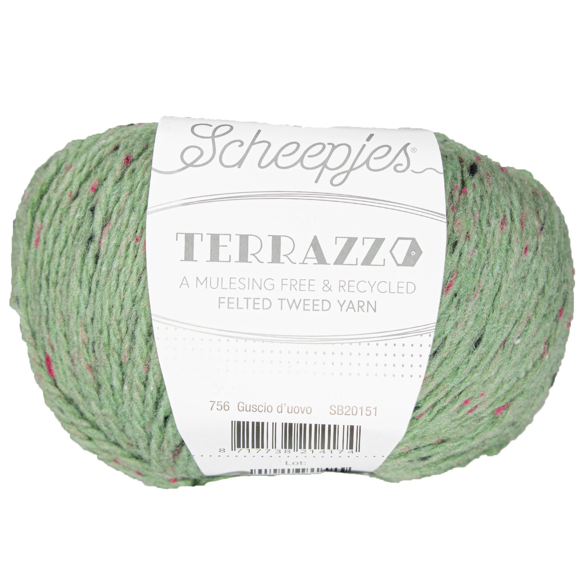 Scheepjes Terrazzo Yarn - 756 Guscio d'uovo - Zoom Image