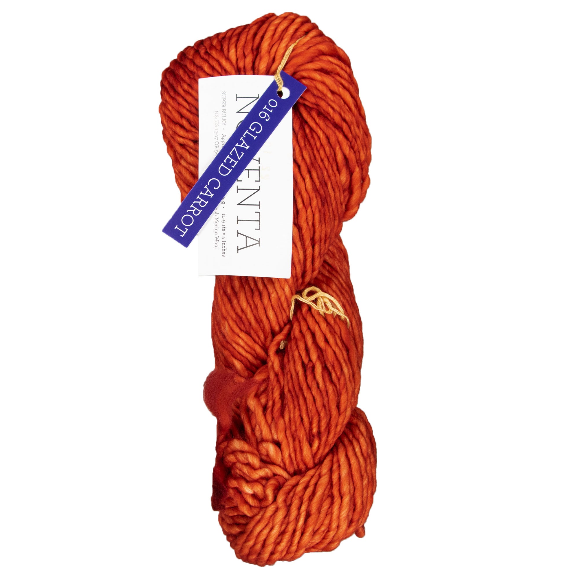 Malabrigo Noventa Yarn - 016 Glazed Carrot - Zoom Image