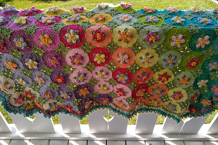 Scheepjes Macaroon Blossom Throw Kit - Extra Image