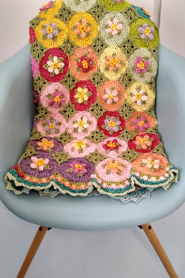 Scheepjes Macaroon Blossom Throw Kit - Extra Image