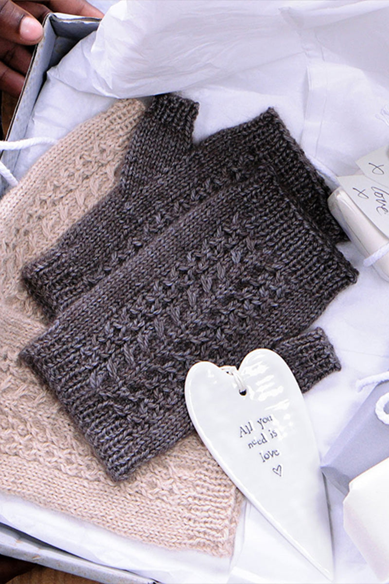 The Fibre Co. Patterns - Cable Wristwarmers - Road to China Light - PDF Download - Extra Image