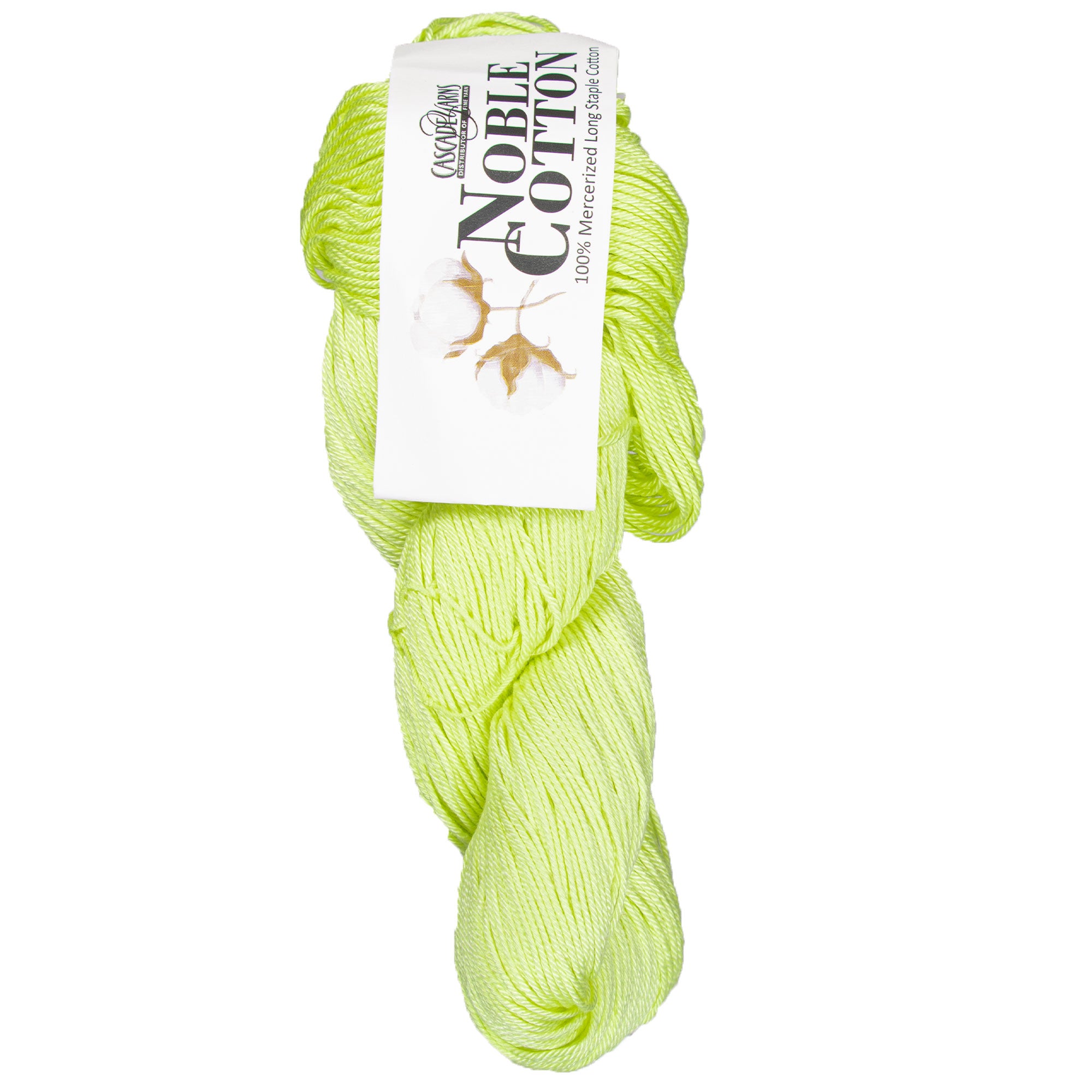 Cascade Yarns Noble Cotton Yarn - 28 Key Lime - Zoom Image