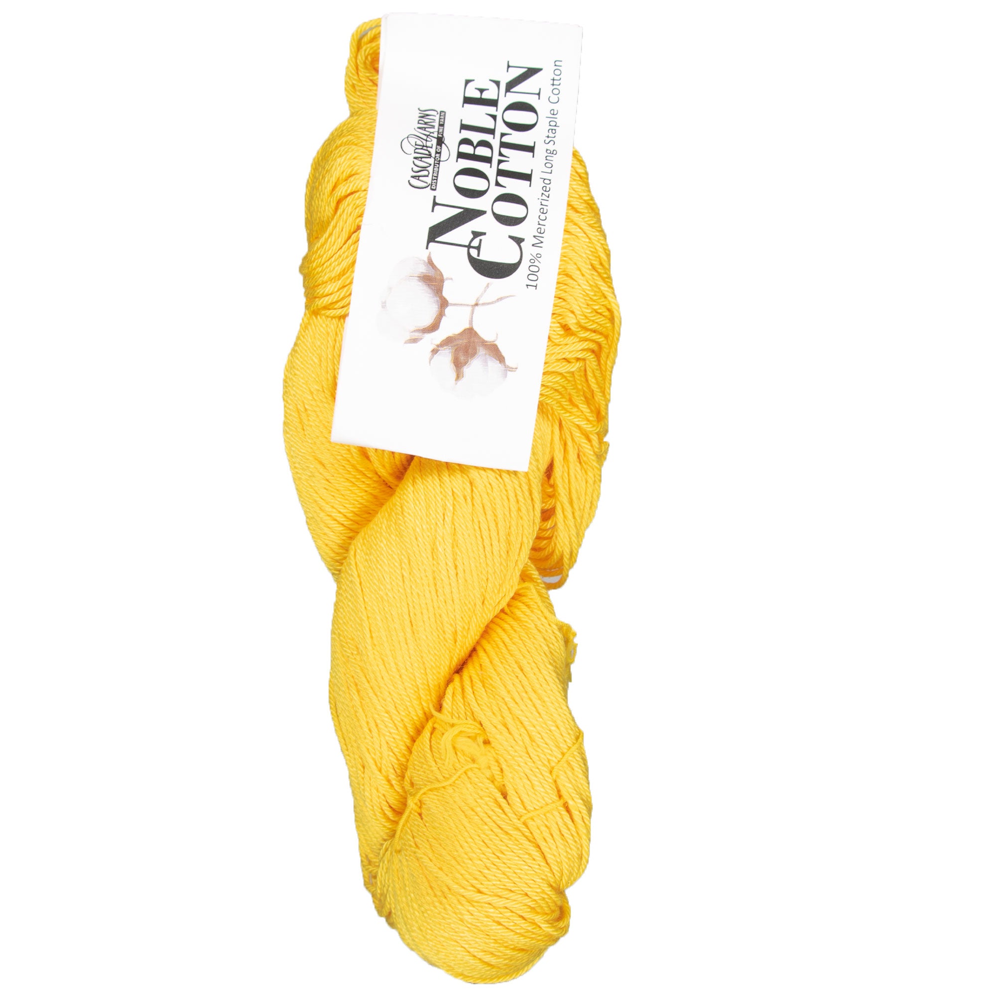 Cascade Yarns Noble Cotton Yarn - 30 Yellow - Zoom Image