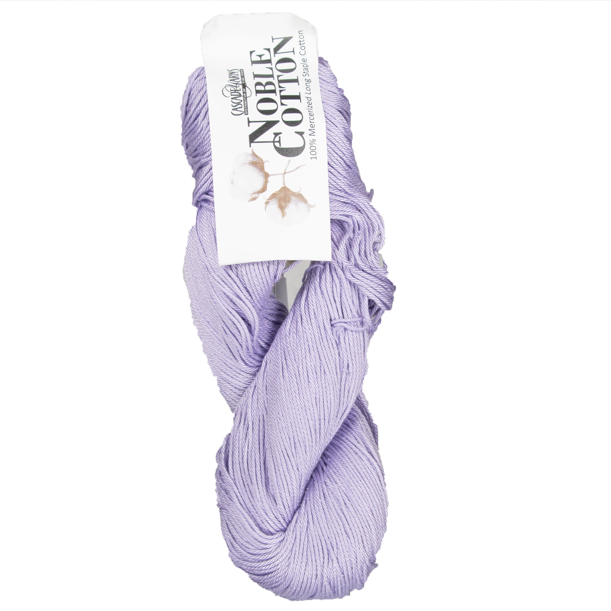 Cascade Yarns Noble Cotton Yarn - 33 Baby Lavender - Zoom Image
