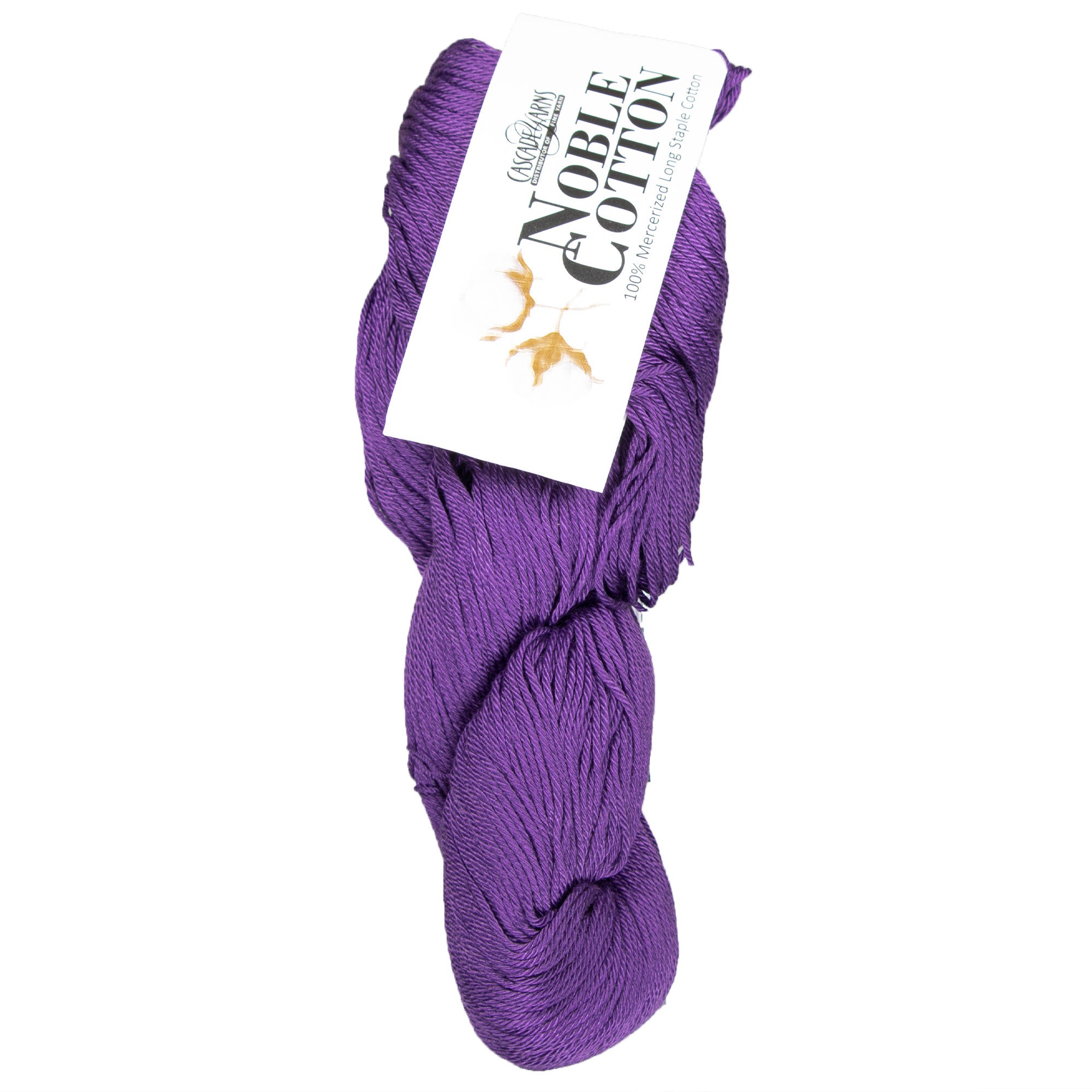 Cascade Yarns Noble Cotton Yarn - 44 Crushed Grape - Zoom Image