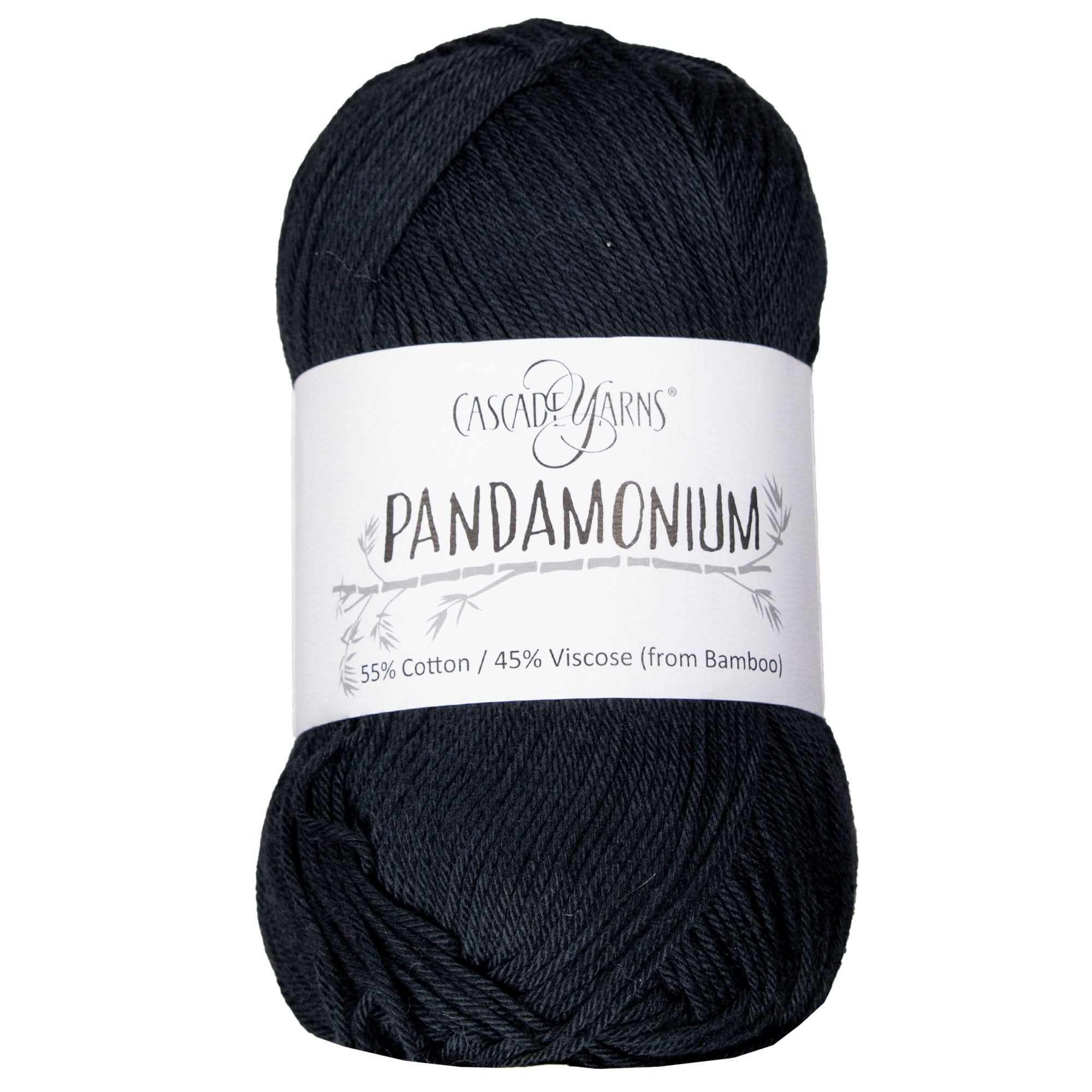 Cascade Yarns Pandamonium Yarn - 09 Black - Zoom Image