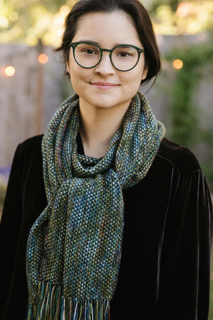 Churchmouse Classics Patterns - Linen Stitch Scarf & Loop - PDF Download - Extra Image