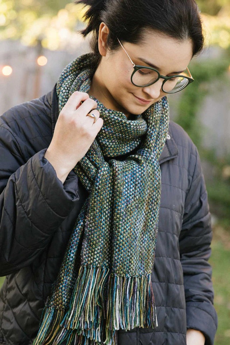 Churchmouse Classics Patterns - Linen Stitch Scarf & Loop - PDF Download - Extra Image