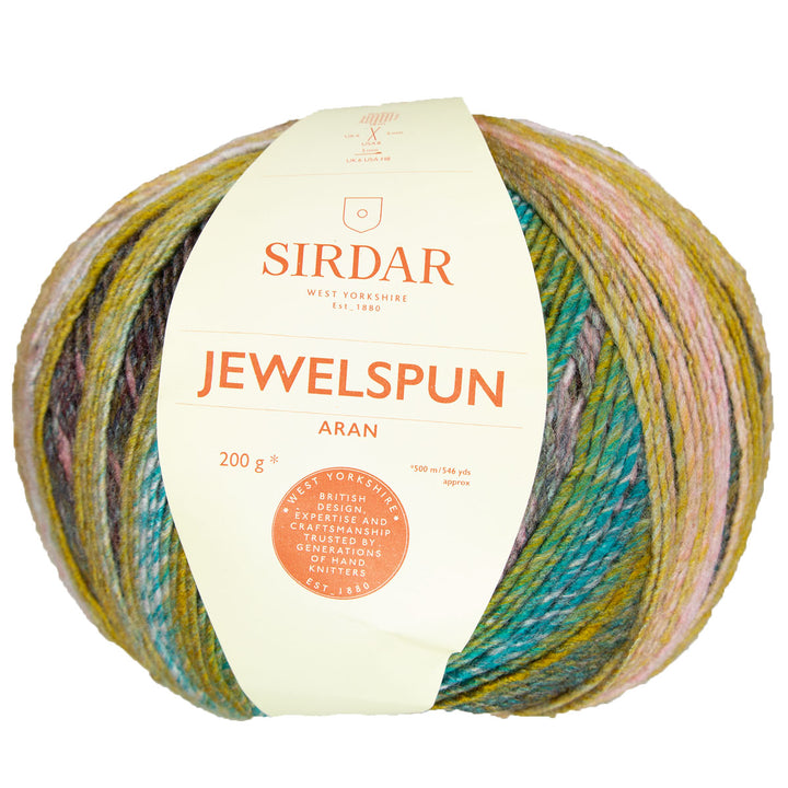 Sirdar Jewelspun Yarn - 707 Golden Feldspar - Extra Image