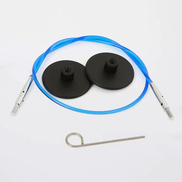 KnitPro Knitter's Pride Cords - 11'' - Blue (to make a 20'' IC needle)