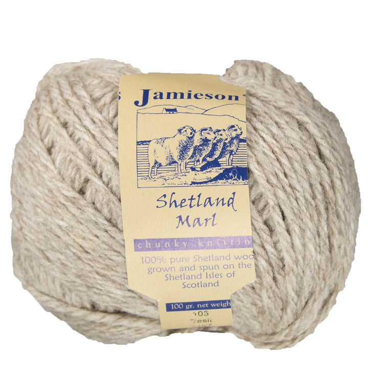 Jamieson's of Shetland Marl Chunky Yarn - 105 Eesit - Zoom Image