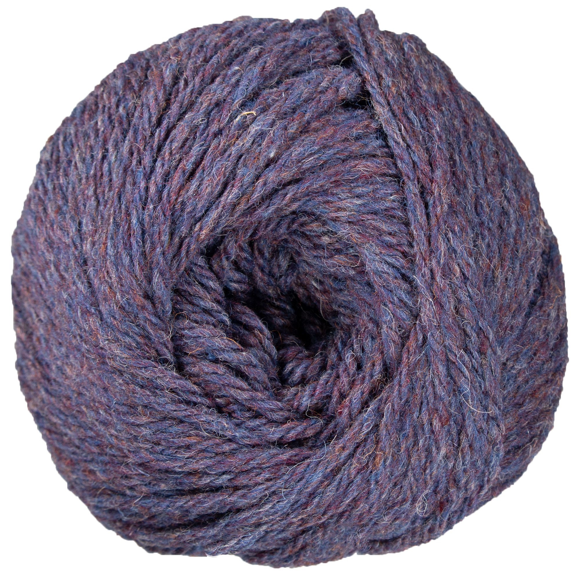 Jamieson's of Shetland Marl Chunky Yarn - 163 Aubergine - Zoom Image