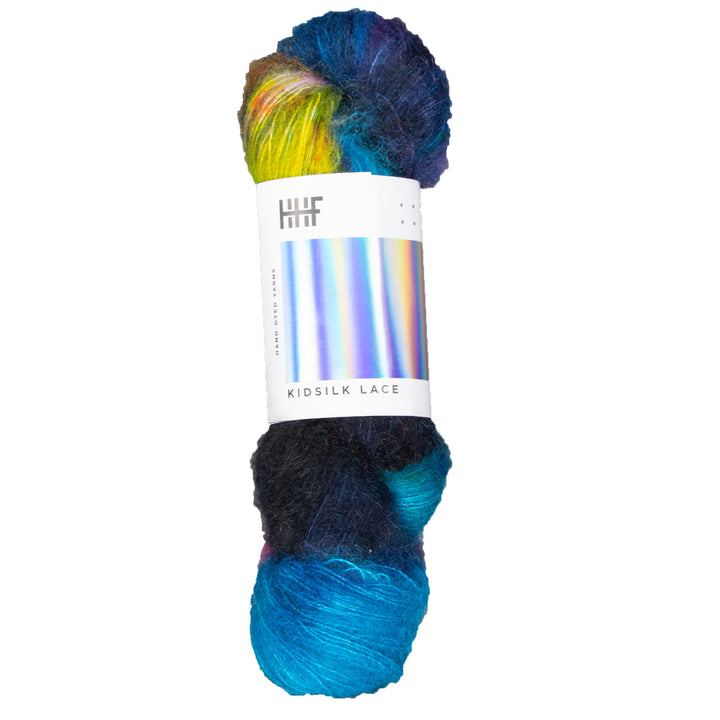 Hedgehog Fibres KidSilk Lace Yarn - Squid - Zoom Image