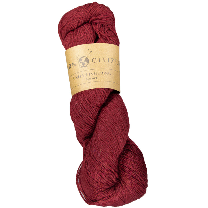 Yarn Citizen Unity Fingering Yarn - Garnet - Zoom Image