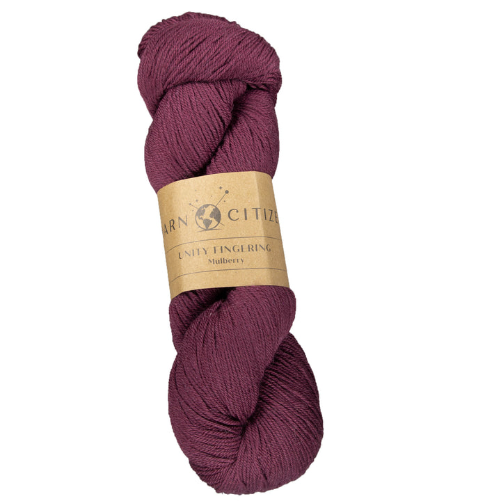 Yarn Citizen Unity Fingering Yarn - Mulberry - Zoom Image