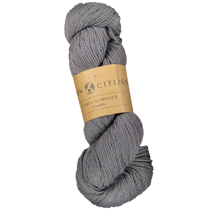 Yarn Citizen Unity Worsted Yarn - Graphite - Zoom Image