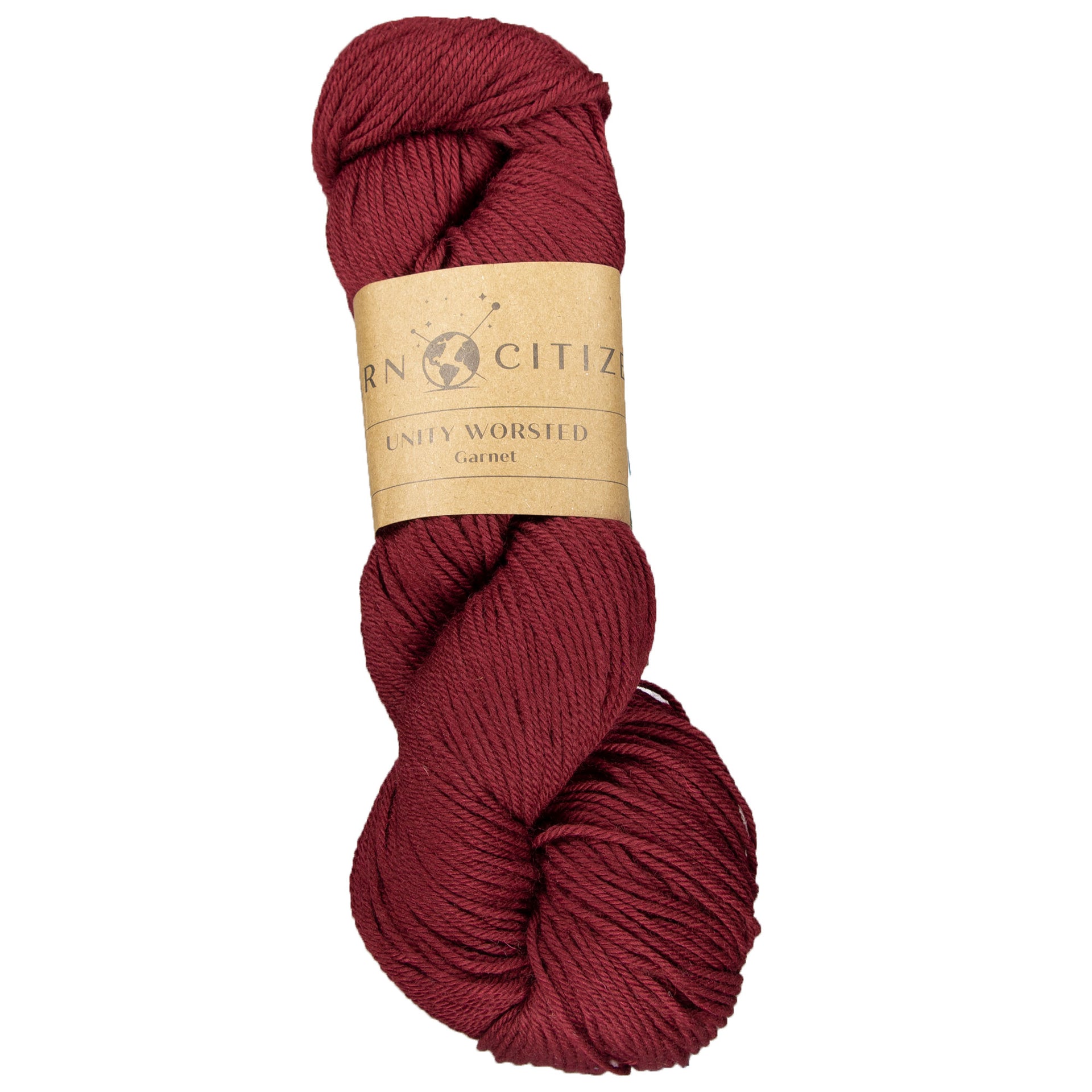 Yarn Citizen Unity Worsted Yarn - Garnet - Zoom Image