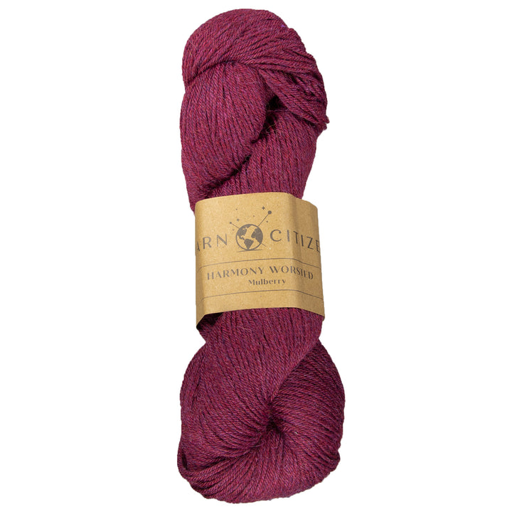 Yarn Citizen Harmony Worsted Yarn - Mulberry - Zoom Image