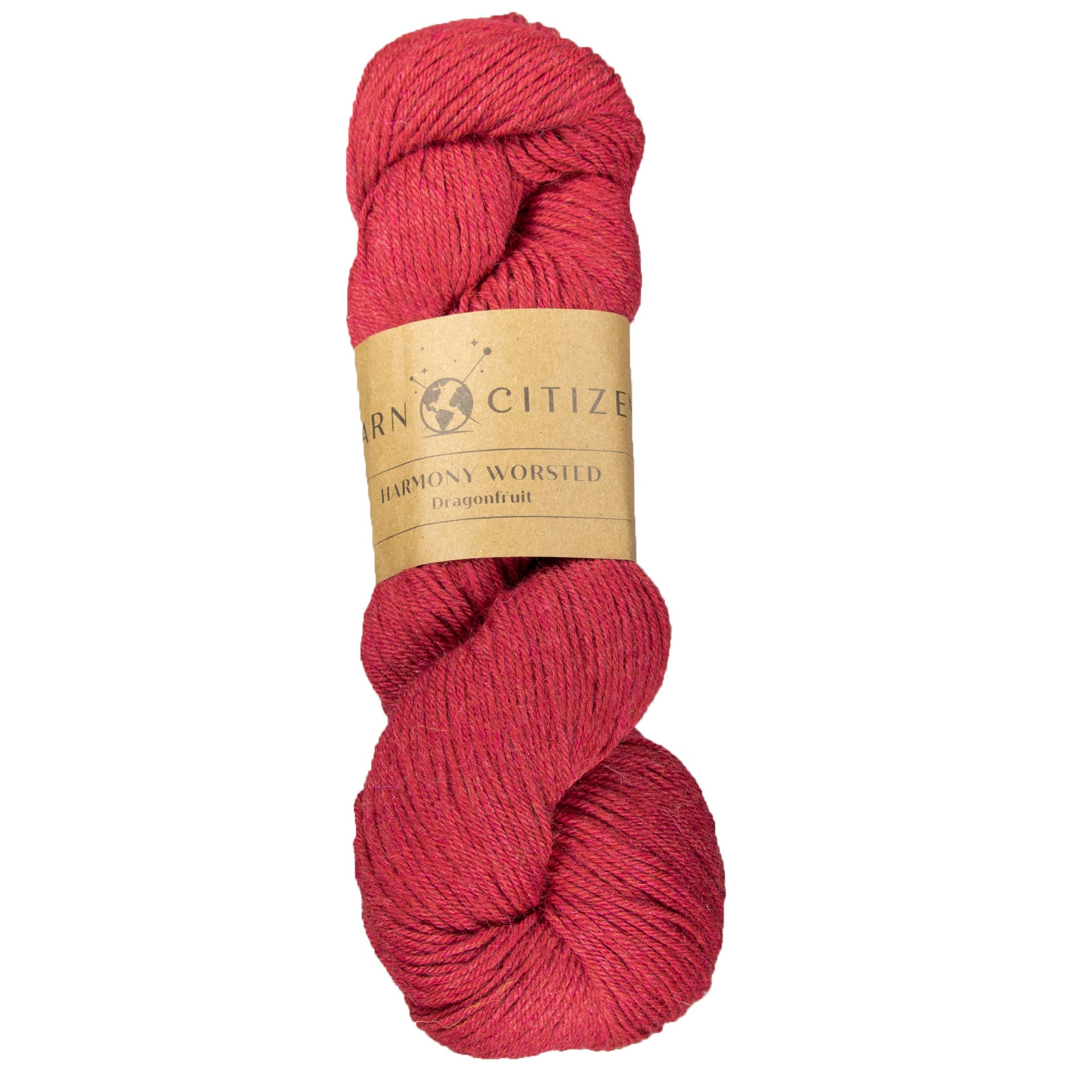 Yarn Citizen Harmony Worsted Yarn - Dragonfruit - Zoom Image
