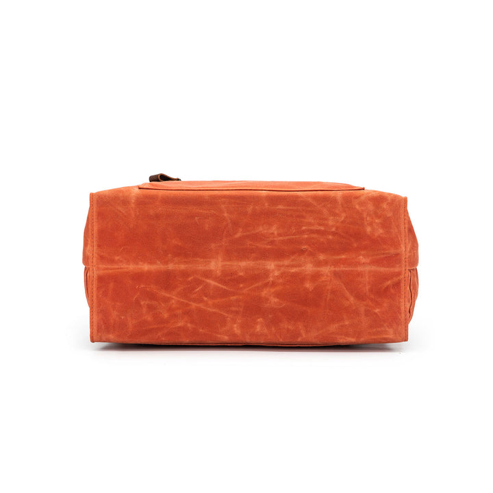 della Q Maker's Canvas Rucksack - Orange - Extra Image