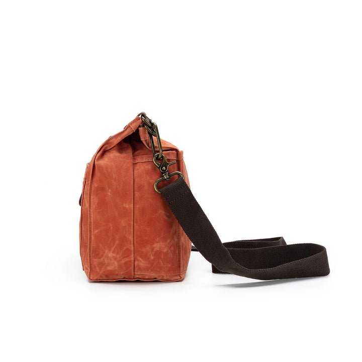 della Q Maker's Canvas Rucksack - Orange - Extra Image