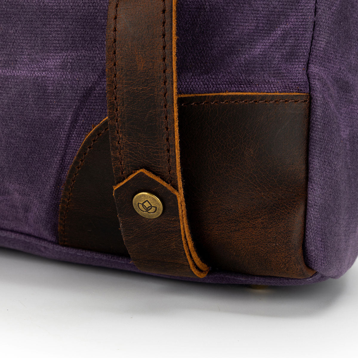 della Q Maker's Canvas Backpack - Purple - Extra Image