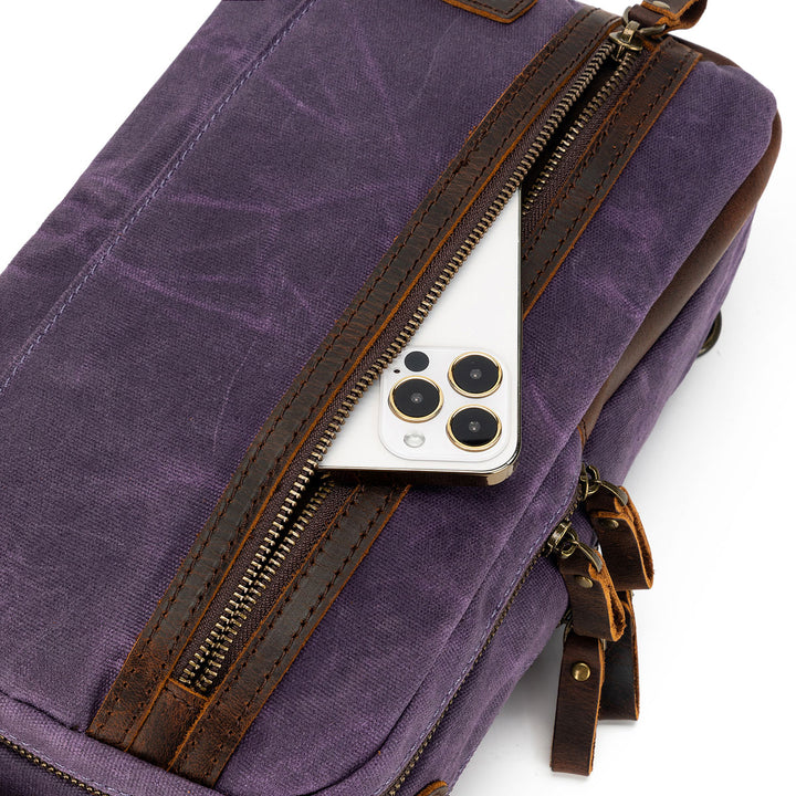della Q Maker's Mini Messenger - Purple - Extra Image