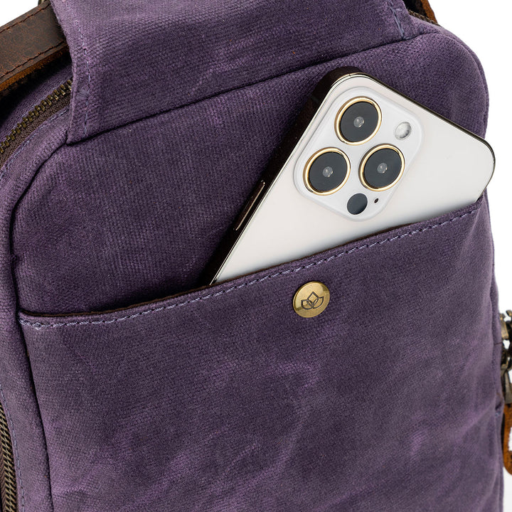 della Q Maker's Mini Messenger - Purple - Extra Image
