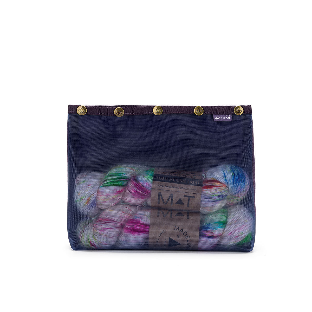 della Q Maker's Mesh Tote - Purple - Extra Image