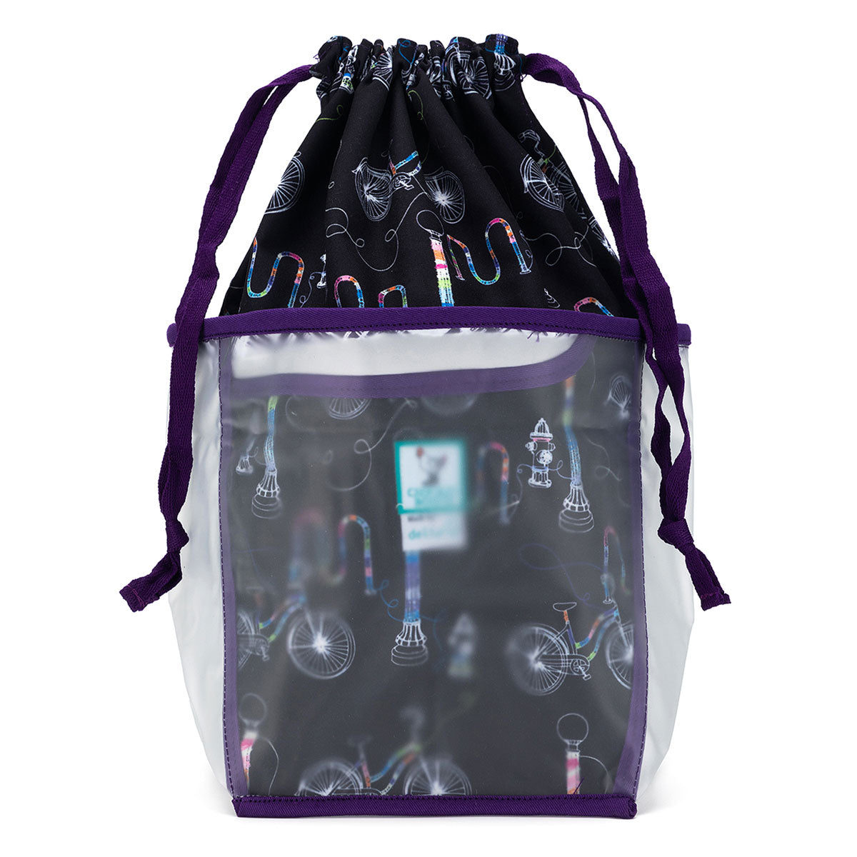 della Q Chicken Boots Double Double Project Bag - Yarn Bombing - Extra Image